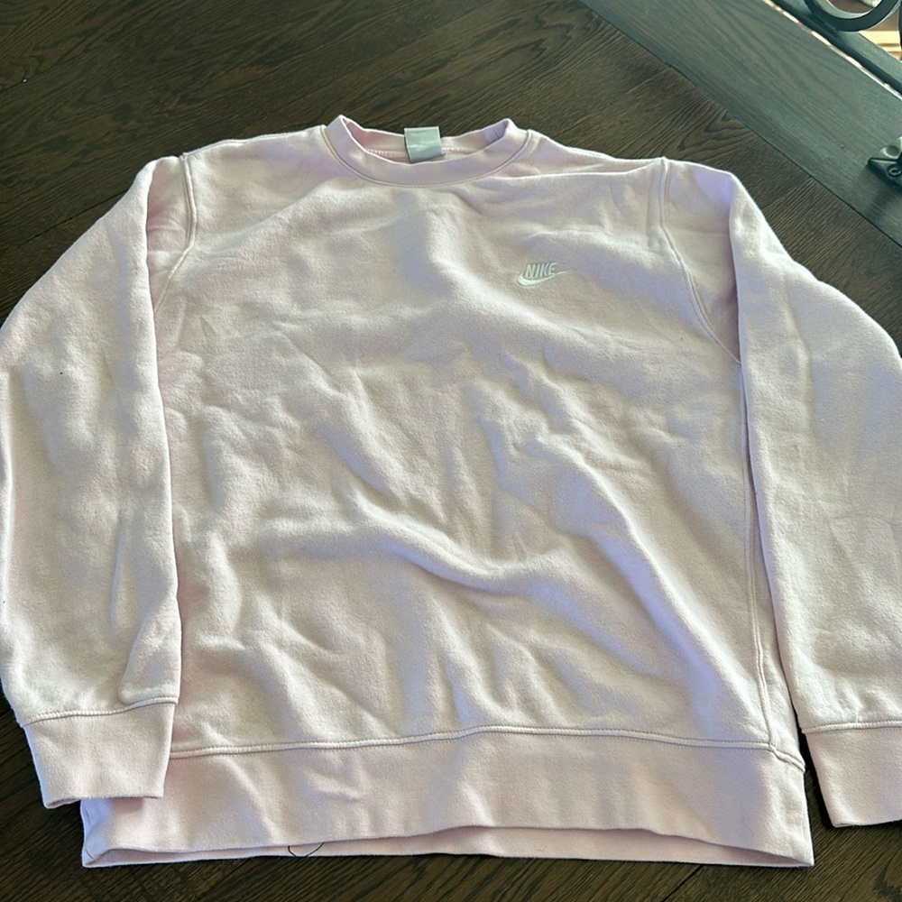 Pink Nike Crewneck